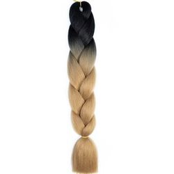 Jumbo Braids Extensions Synthetic Braiding Hair Kanekalon Afro Ombre Color Hair For Kids Children Crochet Twist Braid zitong b30 24inches