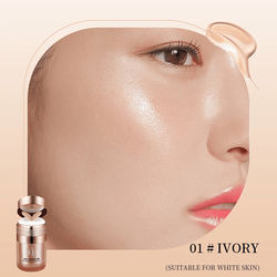 Air Cushion BB Cream Foundation Moisturizing, Waterproof, And Oil Control Coverage With Butterfly Puff 01 Ivory