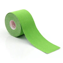 Kinesiology Tape For Face V Line, Neck & Eyes Lifting Wrinkle Remover Sticker Facial Skin Care Elastic Bandage green