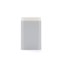 Small Portable Pill Case & Tablet Storage Container, 7 Day Vitamin Box gray