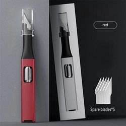 Curved Farrier Knife Set Ergonomic Horseshoe Knife For Precision Hoof Trimming & DIY Horse Grooming red