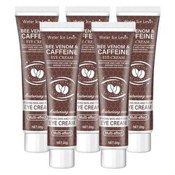 Natural Caffeine Firming Eye Cream Moisturizing Anti Aging Formula For Dark Circles, Puffiness & Fine Lines (20g) five Pieces 20g
