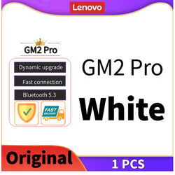 Lenovo GM2 Pro Dual Mode Bluetooth 5.3 Gaming And Sports Earbuds white