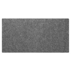 Wool Felt Gaming Desk Mat Non Slip Keyboard Mouse Pad 23.6 11.8 In dark Grey B