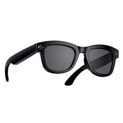 SmartView AI 1080P Camera Sunglasses Mini Video Recorder & Polarized Sports DVR black