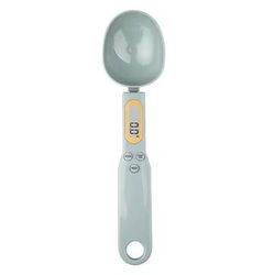 Mini Digital Spoon Scale LCD Kitchen Measuring Tool For Coffee Flour And Powder light Green