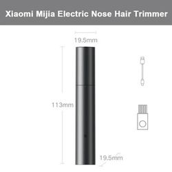Xiaomi Mijia Electric Nose Hair Trimmer 2024 Rechargeable Mini Nostril Cleaner For Men And Women version 1