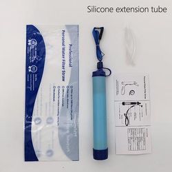 Portable Mini Water Filter Straw Outdoor Camping Purification For Hiking, Survival & Emergency Supplies b