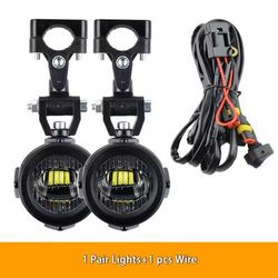 Upgrade Motorcycle Fog Light Auxiliary Lamps set 5