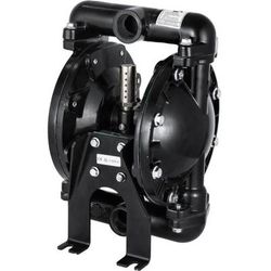 1 Inch Inlet Outlet Aluminum Air Operated Double Diaphragm Pump, 35 GPM Max, 120 PSI, Industrial Use, PTFE Diaphragms 1 Inch Inlet Outlet Aluminum Air Operated Double Diaphragm Pump, 35 GPM Max, 120 PSI, Industrial Use, PTFE Diaphragms