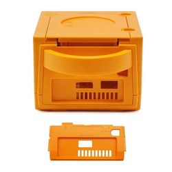 Transparent Replacement Shell For GameCube Console Clear NGC Case Housing Kit orange