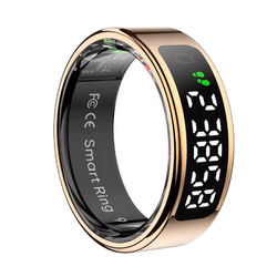COLMI R12 Smart Ring Touchscreen Health Tracker With Wireless Charging 10 gold
