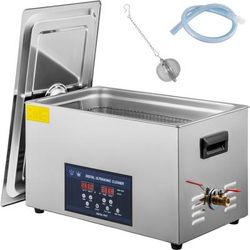 30L Professional Ultrasonic Parts Cleaner With Heater & Timer, Dual Frequency (28 40kHz) For Dental Instruments. 30L Professional Ultrasonic Parts Cleaner With Heater & Timer, Dual Frequency (28 40kHz) For Dental Instruments.