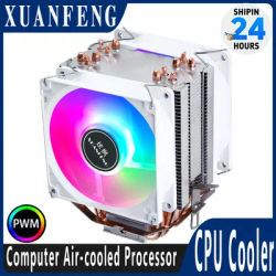 XUANFENG CPU Cooler Fan Computer x79 x99 Processor 2/4/6 Heat pipe 4pin/PWM Compatible LGA2011-3 2066 115x 1200 1700 AMD AM4 AM5