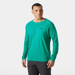 Helly Hansen Men's Trail Long Sleeve T-shirt Green XL