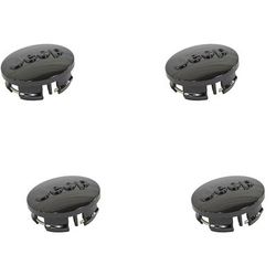 Mopar Center Cap Aluminum Gloss Black, 36-month or 36,000-mile limited warranty SET-MOP1LB77DX8AC-4