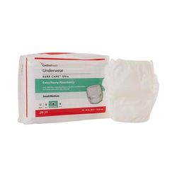 Sure Care Ultra Unisex Adult Absorbent Underwear Pull On with Tear Away Seams Medium Disposable Heavy Absorbency (960586_CS)