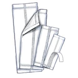 Wings Incontinence Liner 6-1/2 X 17 Inch Moderate Absorbency Polymer Core One Size Fits Most (697424_CS)