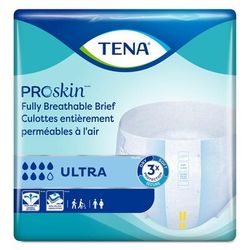 TENA ProSkin Ultra Unisex Adult Incontinence Brief X-Large Disposable Heavy Absorbency (628610_CS)