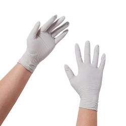 STERLING Exam Glove Small NonSterile Nitrile Standard Cuff Length Textured Fingertips Gray Chemo Tested (747113_CS)