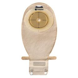 SenSura EasiClose Ostomy Pouch One-Piece System 11-1/2 Inch Length, Maxi Flat, Pre-Cut 1-1/4 Inch Stoma Drainable (697418_BX)