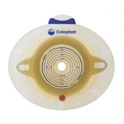 SenSura Click Xpro Ostomy Barrier Precut, Extended Wear Double Layer Adhesive 40 mm Flange Green Code System 13/16 Inch Opening (734882_BX)