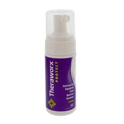 Theraworx Protect Advanced Hygiene and Barrier System Rinse-Free Skin Cleanser with Silver Foaming 3.4 oz. Pump Bottle Lavender Scent (868197_EA)