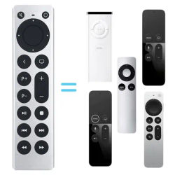 Replacement Remote Control for Apple TV Universal 4K Gen 1 2 3 4 HD A2169 A1842 A1625 A1427 A1469 A1378 A1218(No Voice Function)