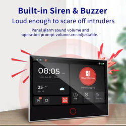 KERUI G70 4G WiFi Home Alarm System with 7 inch Alarm Panel Set FSK / ASK