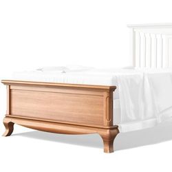 Romina Furniture Antonio Low-Profile Footboard