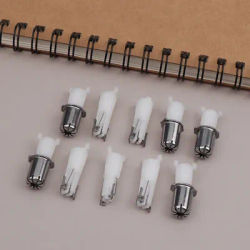 New 5PCS 22mm Nose Trimmer Heads Nose Hair Cutter Replacement Head 3-in-1 Shaver Black&White For Nose Clean Accessories