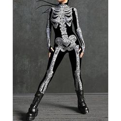 Costume di Carnevale Tuta Intera Costumi zentai con motivi Costume Cosplay Body Stampa Costume Sexy Halloween Per uomo Per donna Ragazzi Costume per Feste Performance Mascherata Bambini Adulti
