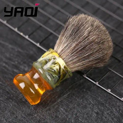 YAQI 22MM Sagrada Familia 100% Pure Badger Hair Resin Handle Men Wet Shave Brushes