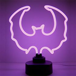 Neonetics Purple Bat Neon Sculpture