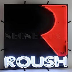 Neonetics Roush Square R 24-Inch Neon Sign