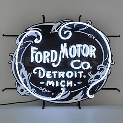 Neonetics Ford Motor Company 1903 Heritage Emblem 26-Inch Neon Sign