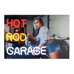Neonetics Hot Rod Garage 18-Inch Neon Sign