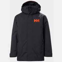 Helly Hansen Junior Level Insulated Ski Jacket Black 146/11