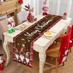 Chemin de Table Gnome de noël, décorations de noël pour la maison, couverture de Table de noël 2025, cadeau du nouvel an 2026