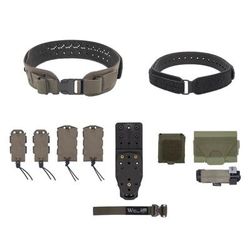 Wilder Tactical Woman's Hitman Gear Charlie Truform Elite Full Curve Kit w/Mhp Adapter 1in Plastic Side Release Ranger Green Extra Small/Large