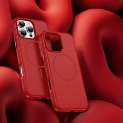 Convient pour iPhone 16e 16 15 14 13 12 Pro Max 16 Plus Étui magnétique compatible avec support de téléphone magnétique pour voiture, couverture fine en TPU