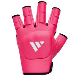 adidas OD Field Hockey Glove - Left Hand Pink/White