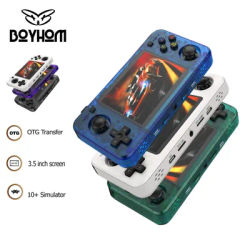 Open-Source ARKOS BOYHOM R36H Retro Handheld Console Classic Game Consoles 3.5 inch HD IPS Screen Portable Video Player 128G/64G
