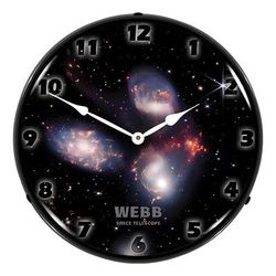 Collectable Sign and Clock Stephans Quintet Patent Blueprint Backlit Wall Clock