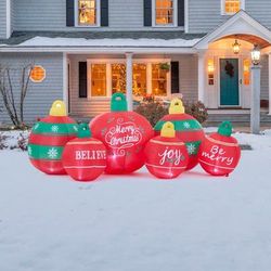 Christmas Inflatable Ornaments-Gift Boxes by BrylaneHome in Ornaments