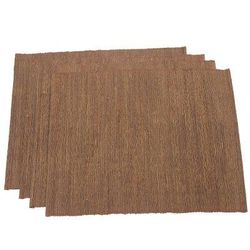 Dark Espresso,'Cotton and Natural Fiber Placemats from Bali (Set of 4)'