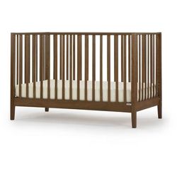 dadada Lala 3-in-1 Convertible Crib - Walnut