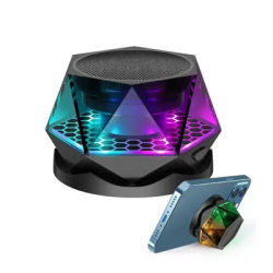 G300 nouvelle aspiration magnétique mini haut-parleur Bluetooth LED coloré cadeau portable