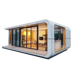 Apple cabin, mobile room, space warehouse, container office.