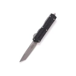 Microtech Scarab II Gen III T/E Apocalyptic Standard 3.95in Automatic Folding Knife Double-Action OTF 1279-10AP